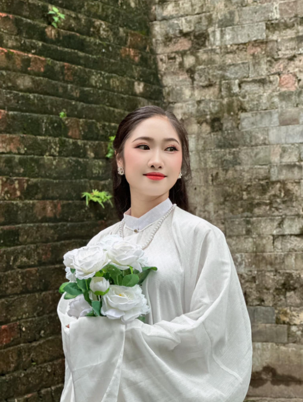 Fullset Tấc tơ óng nhũ lót trắng cho nam hoặc nữ