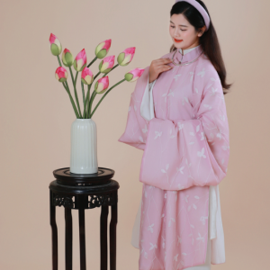 Fullset Tấc tơ hồng tím thêu lá trắng