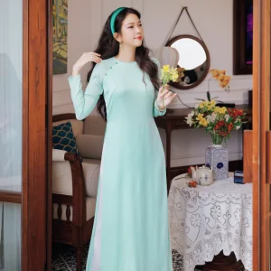 Áo dài xanh ngọc